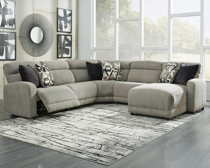 Colleyville Power Reclining Sectional with Chaise - Casa Morelos / Coahuila Furniture (Oklahoma City, OK)