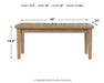 Gerianne Outdoor Occasional Table Set - Casa Morelos / Coahuila Furniture (Oklahoma City, OK)