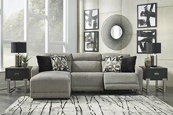 Colleyville Power Reclining Sectional with Chaise - Casa Morelos / Coahuila Furniture (Oklahoma City, OK)