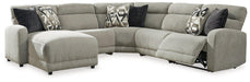 Colleyville Power Reclining Sectional with Chaise - Casa Morelos / Coahuila Furniture (Oklahoma City, OK)