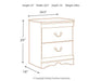 Anarasia Nightstand - Casa Morelos / Coahuila Furniture (Oklahoma City, OK)