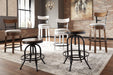Valebeck Counter Height Bar Stool - Casa Morelos / Coahuila Furniture (Oklahoma City, OK)