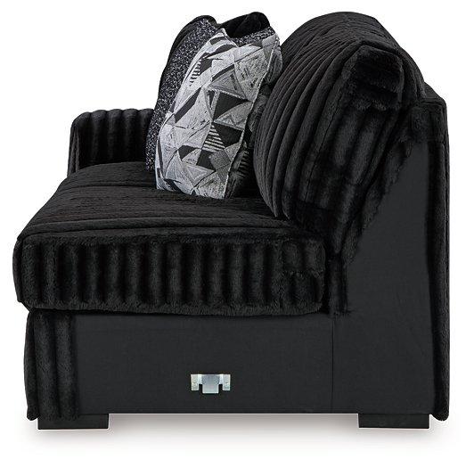 Midnight-Madness Sectional Sofa with Chaise - Casa Morelos / Coahuila Furniture (Oklahoma City, OK)