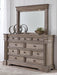 Blairhurst Dresser and Mirror - Casa Morelos / Coahuila Furniture (Oklahoma City, OK)
