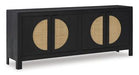 Cliffiings Accent Cabinet - Casa Morelos / Coahuila Furniture (Oklahoma City, OK)