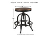 Valebeck Counter Height Bar Stool - Casa Morelos / Coahuila Furniture (Oklahoma City, OK)