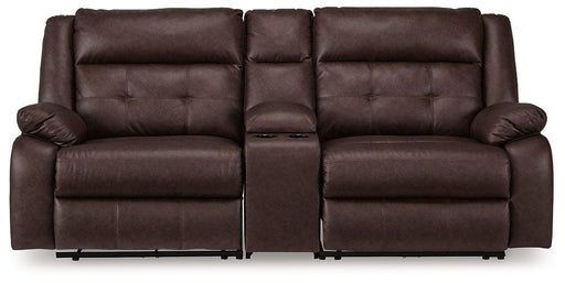 Punch Up Power Reclining Sectional Loveseat with Console - Casa Morelos / Coahuila Furniture (Oklahoma City, OK)