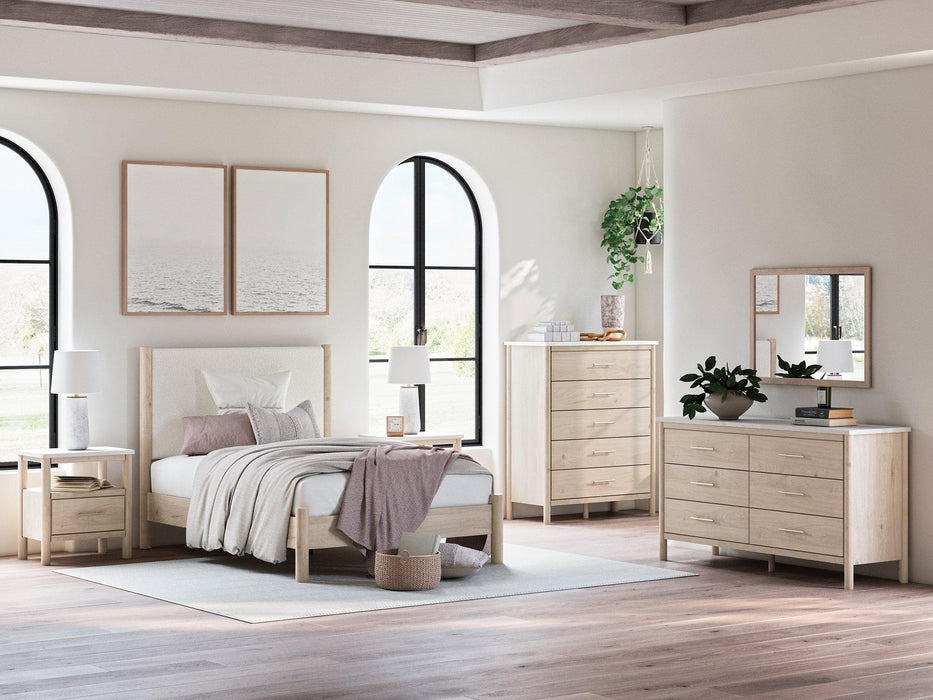 Cadmori Upholstered Bed - Casa Morelos / Coahuila Furniture (Oklahoma City, OK)