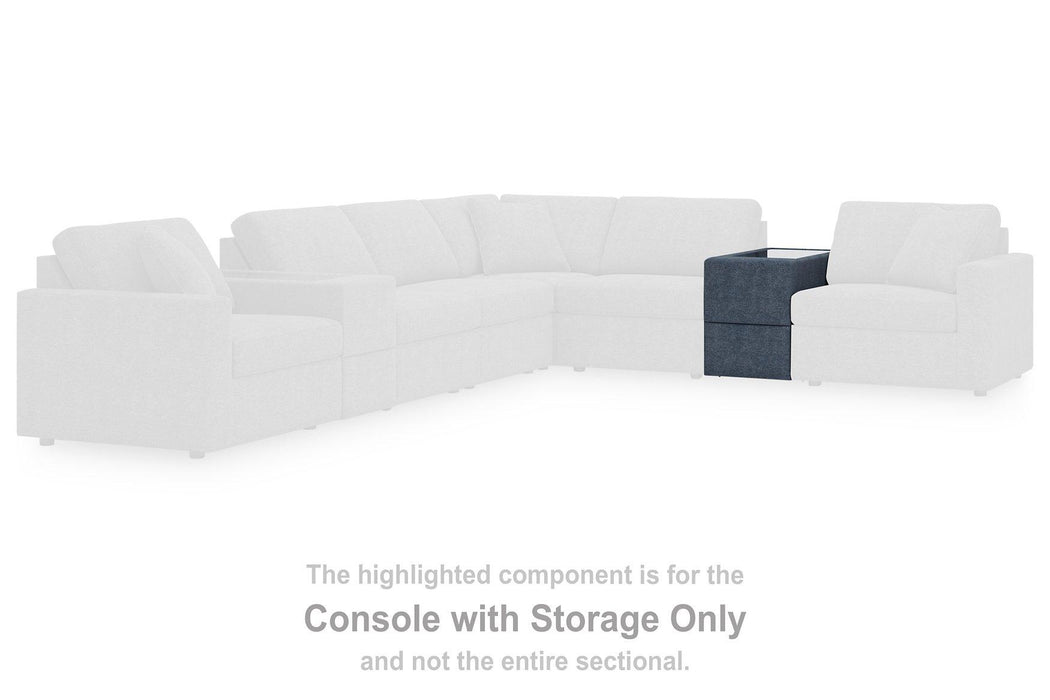 Modmax Balanced Sectional with Audio and Storage Consoles - Casa Morelos / Coahuila Furniture (Oklahoma City, OK)