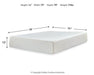 Chime 12 Inch Memory Foam Mattress in a Box - Casa Morelos / Coahuila Furniture (Oklahoma City, OK)