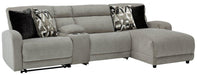 Colleyville Power Reclining Sectional with Chaise - Casa Morelos / Coahuila Furniture (Oklahoma City, OK)
