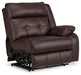 Punch Up Power Reclining Sectional Loveseat with Console - Casa Morelos / Coahuila Furniture (Oklahoma City, OK)