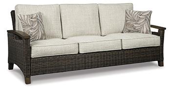Paradise Trail Outdoor Sofa, Lounge Chairs and Fire Pit Table - Casa Morelos / Coahuila Furniture (Oklahoma City, OK)