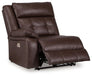Punch Up Power Reclining Sectional Loveseat with Console - Casa Morelos / Coahuila Furniture (Oklahoma City, OK)
