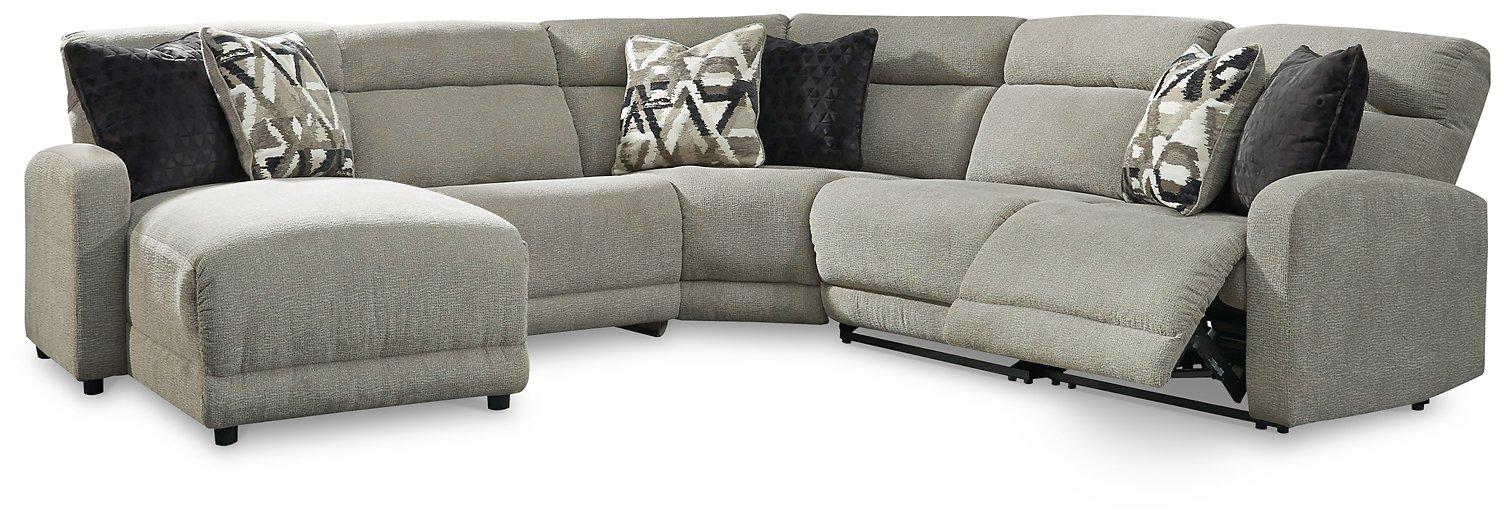 Colleyville Power Reclining Sectional with Chaise - Casa Morelos / Coahuila Furniture (Oklahoma City, OK)