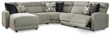 Colleyville Power Reclining Sectional with Chaise - Casa Morelos / Coahuila Furniture (Oklahoma City, OK)
