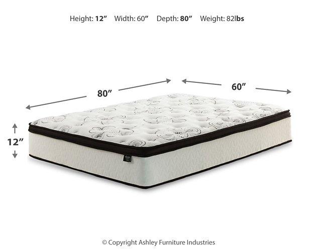 Chime 12 Inch Hybrid Mattress in a Box - Casa Morelos / Coahuila Furniture (Oklahoma City, OK)