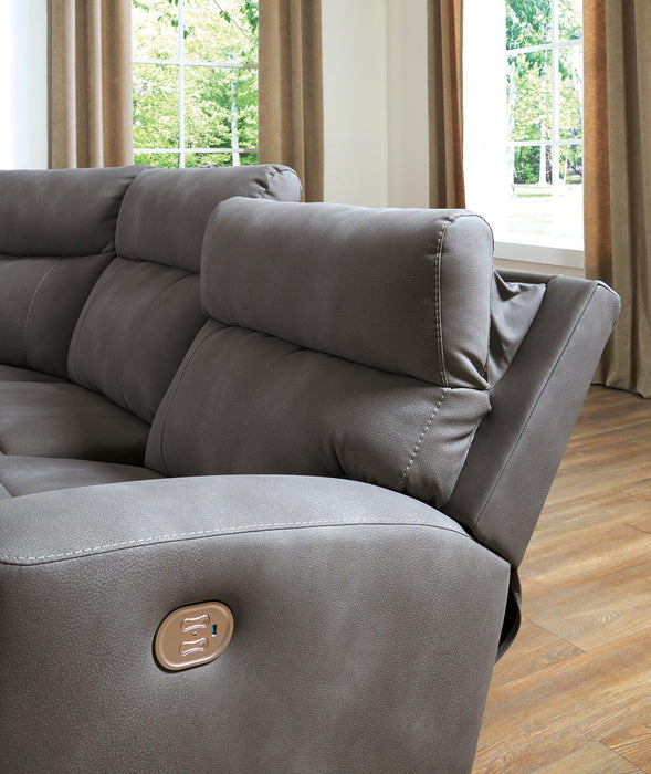 Next-Gen DuraPella Power Reclining Sectional Sofa - Casa Morelos / Coahuila Furniture (Oklahoma City, OK)