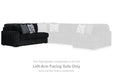 Midnight-Madness Sectional Sofa with Chaise - Casa Morelos / Coahuila Furniture (Oklahoma City, OK)