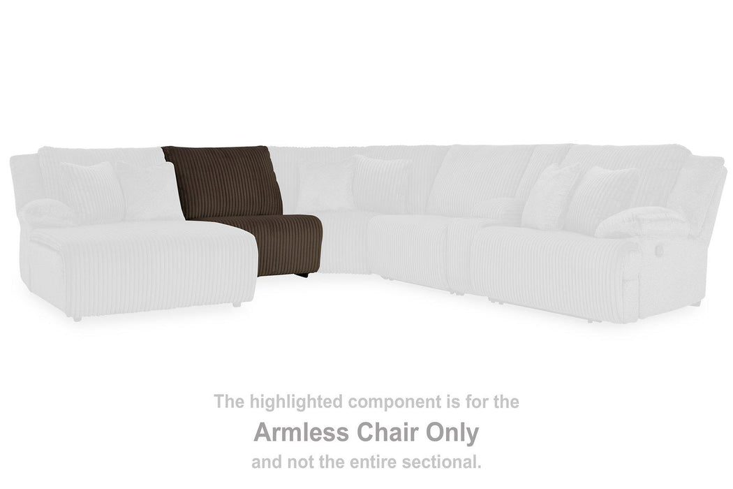 Top Tier Sectional Sofa Chaise - Casa Morelos / Coahuila Furniture (Oklahoma City, OK)