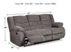 Tulen Reclining Sofa - Casa Morelos / Coahuila Furniture (Oklahoma City, OK)