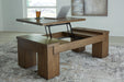 Rosswain Occasional Table Set - Casa Morelos / Coahuila Furniture (Oklahoma City, OK)