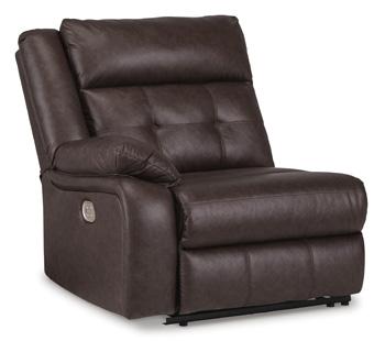 Punch Up Power Reclining Sectional Loveseat with Console - Casa Morelos / Coahuila Furniture (Oklahoma City, OK)