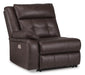 Punch Up Power Reclining Sectional Loveseat with Console - Casa Morelos / Coahuila Furniture (Oklahoma City, OK)
