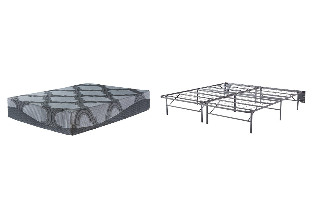12 Inch Ashley Hybrid Mattress Set - Casa Morelos / Coahuila Furniture (Oklahoma City, OK)