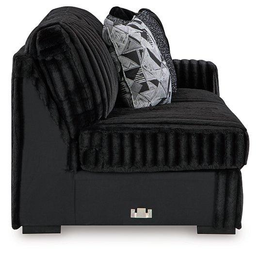 Midnight-Madness Sectional Sofa with Chaise - Casa Morelos / Coahuila Furniture (Oklahoma City, OK)