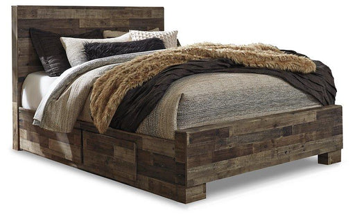 Derekson Bed with 2 Side Storage - Casa Morelos / Coahuila Furniture (Oklahoma City, OK)