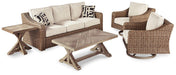 Beachcroft Outdoor Seating Set - Casa Morelos / Coahuila Furniture (Oklahoma City, OK)
