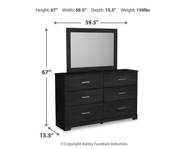 Belachime Dresser and Mirror - Casa Morelos / Coahuila Furniture (Oklahoma City, OK)