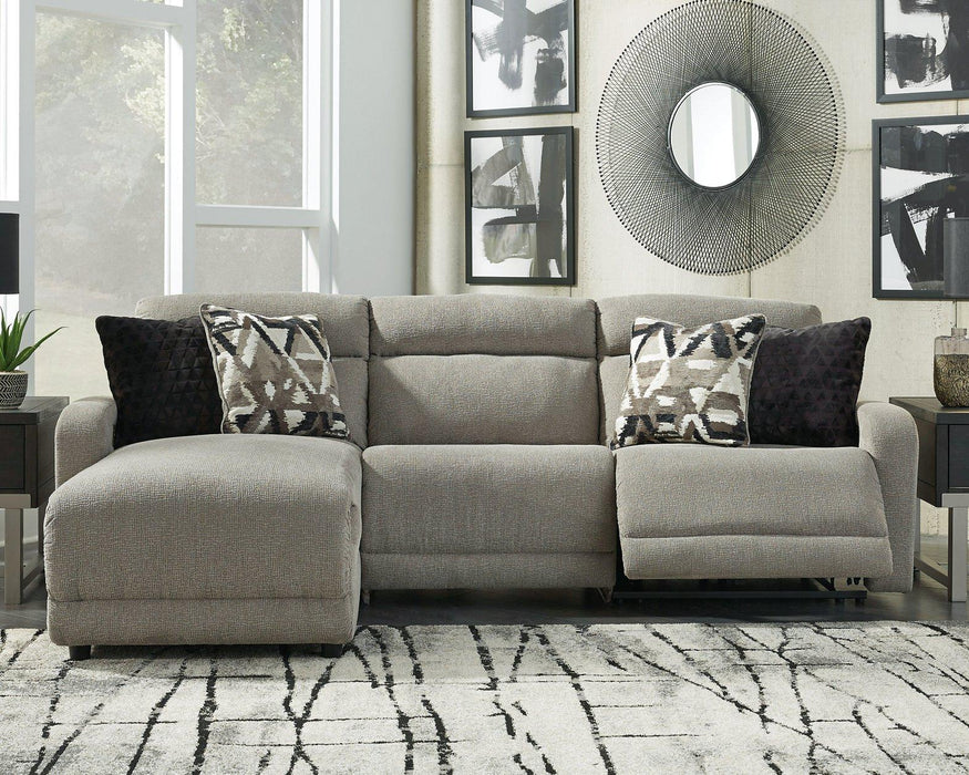 Colleyville Power Reclining Sectional with Chaise - Casa Morelos / Coahuila Furniture (Oklahoma City, OK)