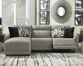 Colleyville Power Reclining Sectional with Chaise - Casa Morelos / Coahuila Furniture (Oklahoma City, OK)