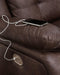 Punch Up Power Reclining Sectional Loveseat with Console - Casa Morelos / Coahuila Furniture (Oklahoma City, OK)