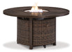 Paradise Trail Outdoor Sofa, Lounge Chairs and Fire Pit Table - Casa Morelos / Coahuila Furniture (Oklahoma City, OK)