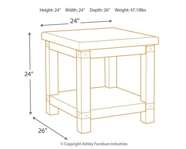Carynhurst Occasional Table Set - Casa Morelos / Coahuila Furniture (Oklahoma City, OK)