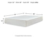 Chime 12 Inch Memory Foam Mattress in a Box - Casa Morelos / Coahuila Furniture (Oklahoma City, OK)