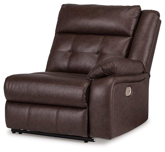 Punch Up Power Reclining Sectional Loveseat with Console - Casa Morelos / Coahuila Furniture (Oklahoma City, OK)