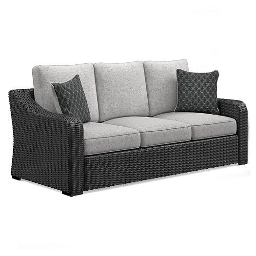 Beachcroft Outdoor Sofa with Cushion - Casa Morelos / Coahuila Furniture (Oklahoma City, OK)
