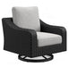 Beachcroft Outdoor Swivel Lounge with Cushion - Casa Morelos / Coahuila Furniture (Oklahoma City, OK)
