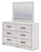 Cayboni Dresser and Mirror - Casa Morelos / Coahuila Furniture (Oklahoma City, OK)