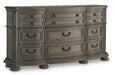 Ardenfield Dresser and Mirror - Casa Morelos / Coahuila Furniture (Oklahoma City, OK)