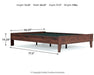 Calverson Bed and Mattress Set - Casa Morelos / Coahuila Furniture (Oklahoma City, OK)