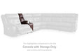 Punch Up Power Reclining Sectional Loveseat with Console - Casa Morelos / Coahuila Furniture (Oklahoma City, OK)
