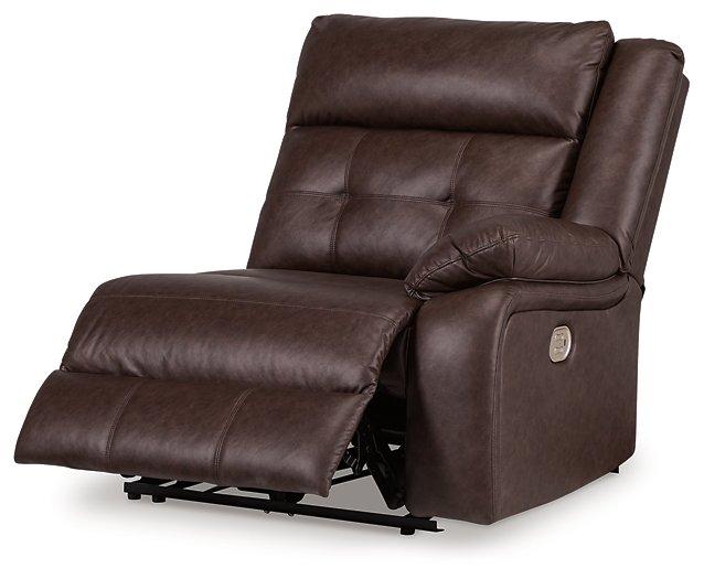 Punch Up Power Reclining Sectional Loveseat with Console - Casa Morelos / Coahuila Furniture (Oklahoma City, OK)