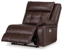 Punch Up Power Reclining Sectional Loveseat with Console - Casa Morelos / Coahuila Furniture (Oklahoma City, OK)