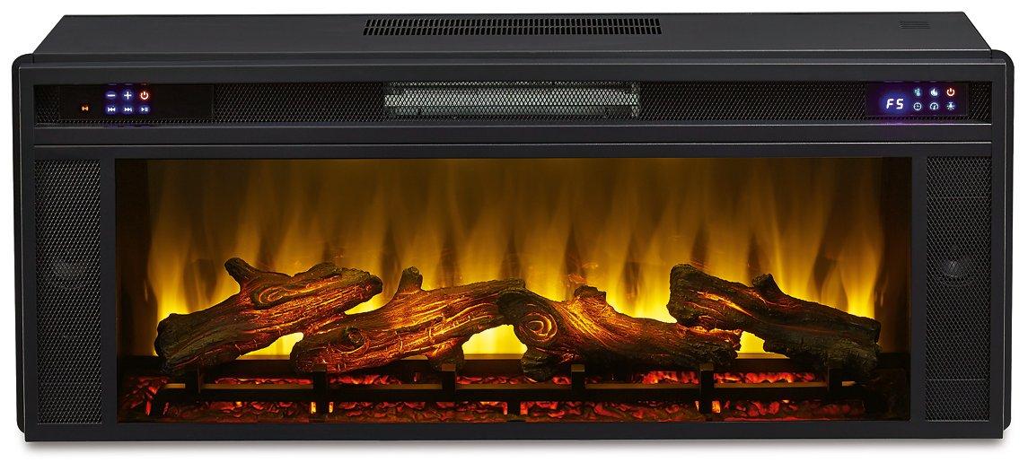 Kallari 84" TV Stand with Electric Fireplace - Casa Morelos / Coahuila Furniture (Oklahoma City, OK)