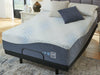 Millennium Cushion Firm Gel Memory Foam Hybrid Mattress and Base Set - Casa Morelos / Coahuila Furniture (Oklahoma City, OK)